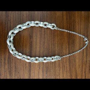 Silver chain necklace